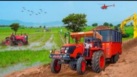 真实农业拖拉机模拟器安卓版（Real Farming Tractor Simulator）图1