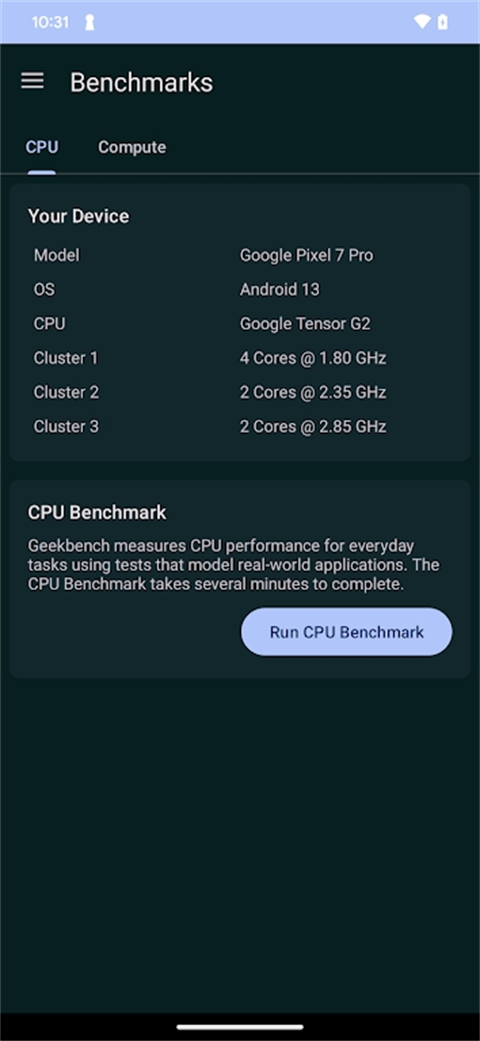 Geekbench6官方最新版图1
