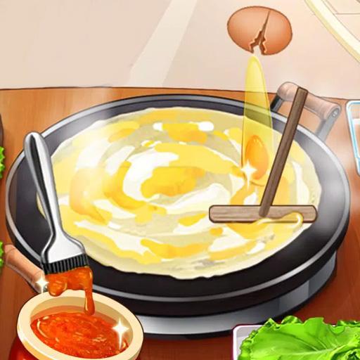 可口的煎饼美味的煎饼小
