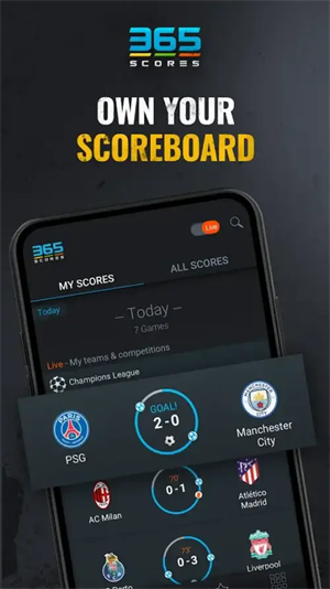 365Scores app v12.7.0 MOD版(1)
